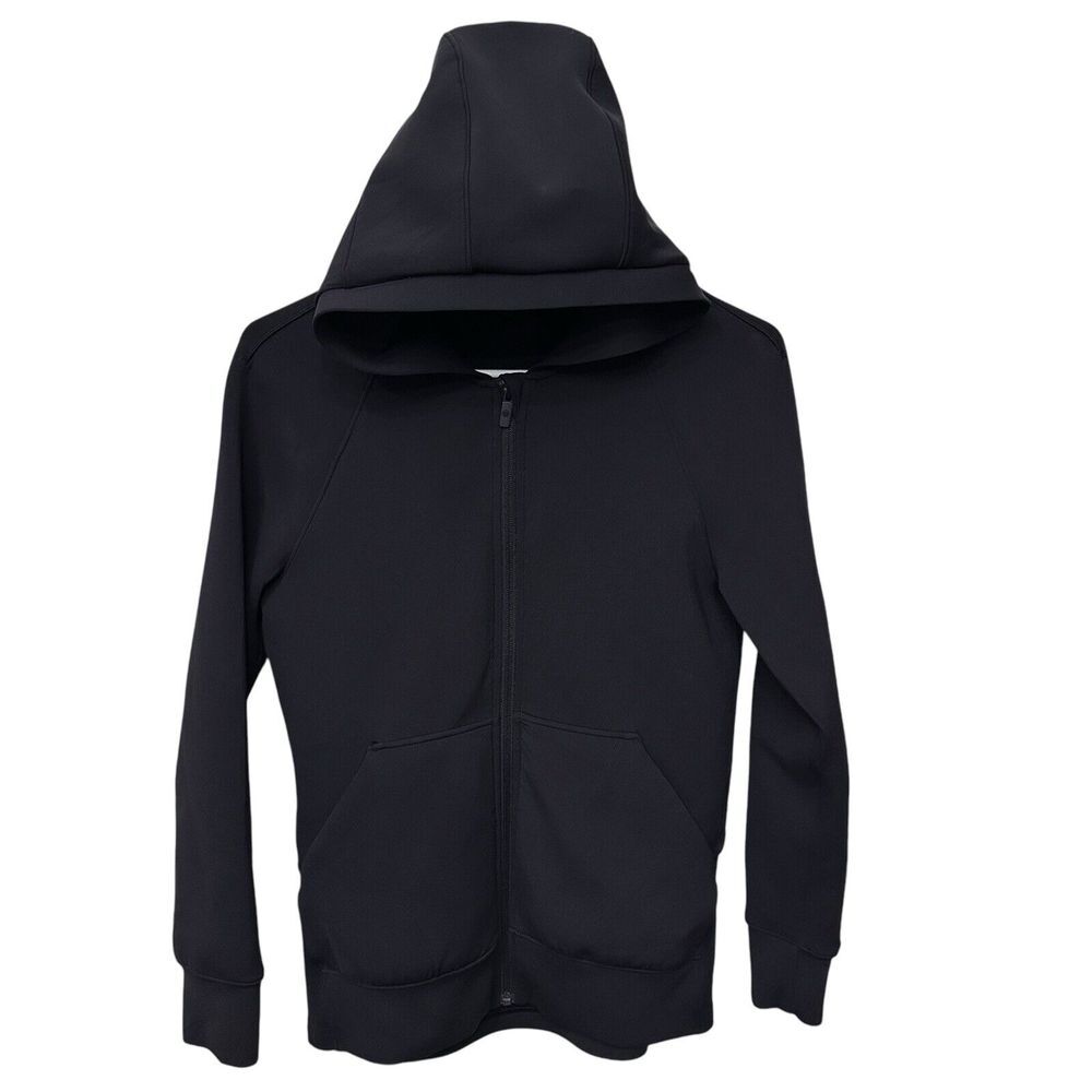Women's Lululemon tied‎ to you black neoprene pullover jacket Size 4